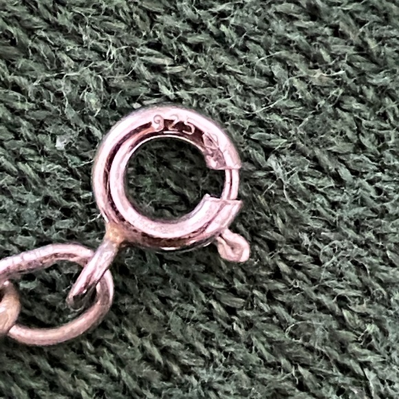 Agem I Sterling Silver Curb Neck Chain 24" - Picture 15 of 16